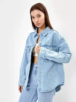 Жакет женский джинсовый в голубом цвете