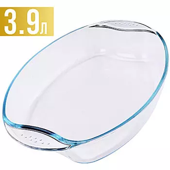 Жаровня стеклянная 3,9 л