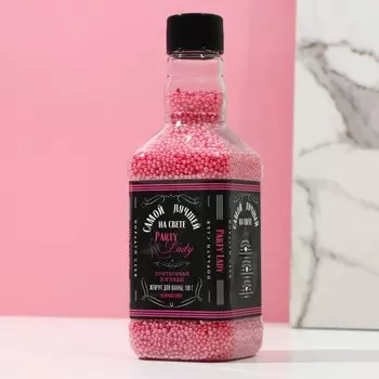 Жемчуг для ванны party lady, 190 г, аромат нежного пиона, чистое счастье