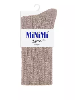 Женские гольфины Mini parigina JACQUARD VAR.2 480 (гольфины шерсть) Beige Melange