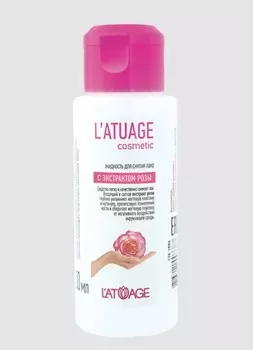 Жидкость для снятия лака с экстрактом розы 100мл