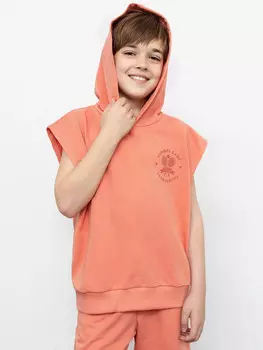 Жилет с капюшоном для мальчика