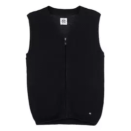 Жилет вязаный