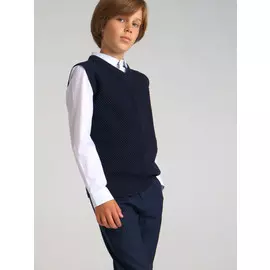 Жилет вязаный