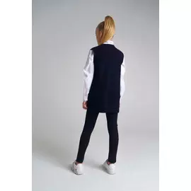 Жилет вязаный