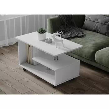 Журнальный стол консул-5, 900х500х560, белый