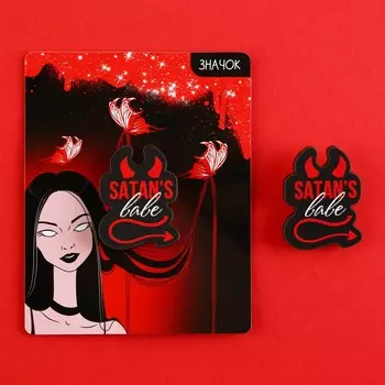 Значок деревянный