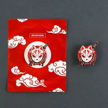 Значок деревянный