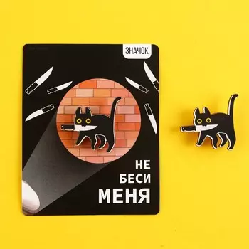 Значок деревянный