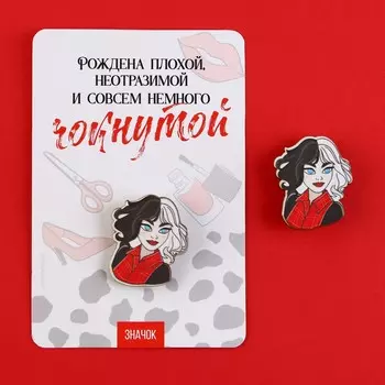 Значок деревянный