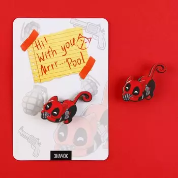 Значок деревянный