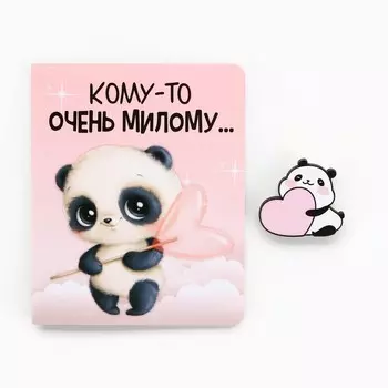 Значок на открытке