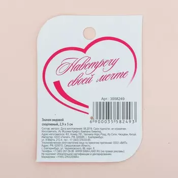 Значок спортивный