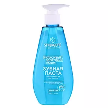 Зубная паста synergetic отбеливающая ultra white, 240 г