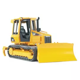 Бульдозер гусеничный Bruder CAT (пластмассовые гусеницы)