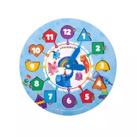 Часы-сортер Деревяшки