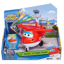 Джетт с пластиковыми карточками разных стран Super Wings, свет, звук