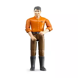 Фигурка Bruder мужчины коричневые джинсы