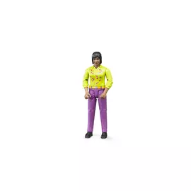 Фигурка Bruder женщины, розовые джинсы