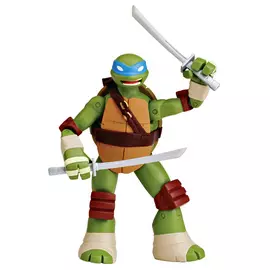 Фигурка Черепашки-ниндзя Леонардо с боевым панцирем, 12 см