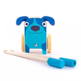 Каталка на палочке "Собачка Гав-Гав"