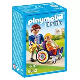 Конструктор Playmobil Детская клиника: Ребенок в коляске