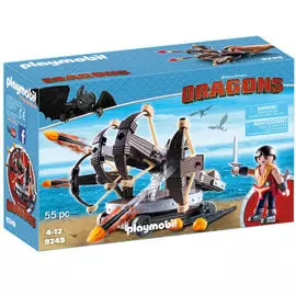Конструктор Playmobil Драконы: Эрет с 4 Баллистами