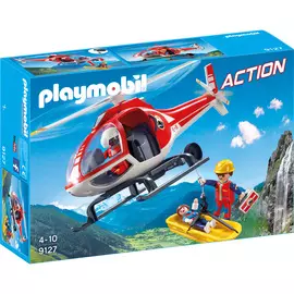 Конструктор Playmobil Горноспасательная: Вертолет горноспасателей