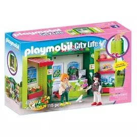 Конструктор Playmobil Игровой бокс "Цветочный магазин"
