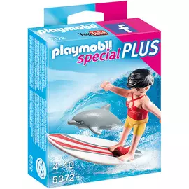 Конструктор Playmobil Экстра-набор: Сёрфингист с доской