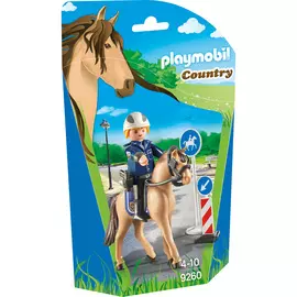 Конструктор Playmobil Конный спорт: Горная полиция