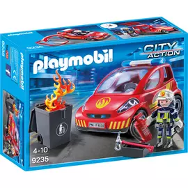Конструктор Playmobil Промо набор: Пожарник с машиной
