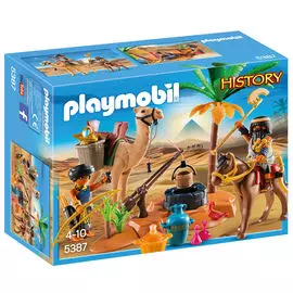 Конструктор Playmobil Римляне и Египтяне: Лагерь Расхитителей гробниц