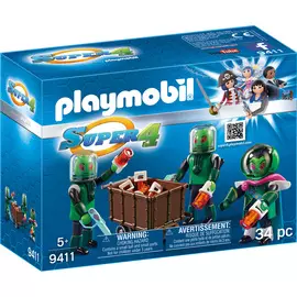 Конструктор Playmobil Супер4: Пришелец Сикрониан