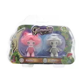 Куклы Glimmies Flayla и Rakella, 6 см