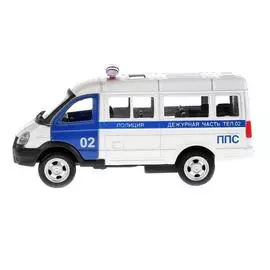 МАШИНА "ТЕХНОПАРК" МЕТАЛЛ. ИНЕРЦ. ГАЗЕЛЬ ПОЛИЦИЯ, ОТКРЫВ. ДВЕРИ 6404D В РУСС. КОР.