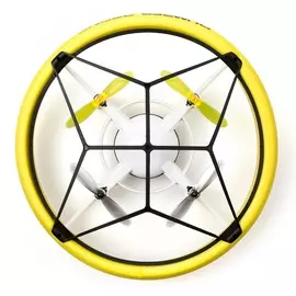 Мини Бампер Дрон на р/у желтый