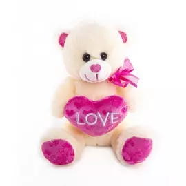 Мягкая игрушка "Button Blue", Мишка Снежок, 20 см.