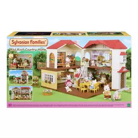 Набор Sylvanian Families "Большой дом со светом", новый