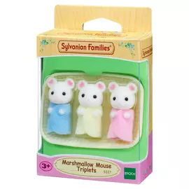 Набор Sylvanian Families "Тройняшки Зефирные мышата"