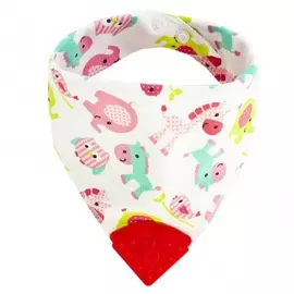 Нагрудник с прорезывателем "Милашки"