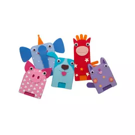 Пальчиковый театр из фетра Деревяшки