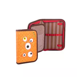 Пенал школьный на молнии Монстрик Васек