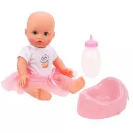 Пупс девочка "Пью и писаю", 30 см.