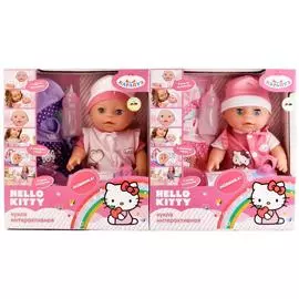 ПУПС "КАРАПУЗ" HELLO KITTY 30СМ, 3 ФУНКЦИИ, ПЬЕТ И ПИСАЕТ, ЗАКРЫВАЕТ ГЛАЗКИ