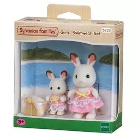 Sylvanian Families набор "Кролики в купальных костюмах"