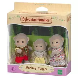 Sylvanian Families набор "Семья Обезьян", 3 фигурки