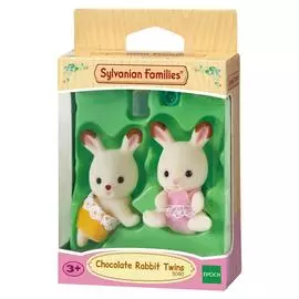 Sylvanian Families набор "Шоколадные Кролики-двойняшки"