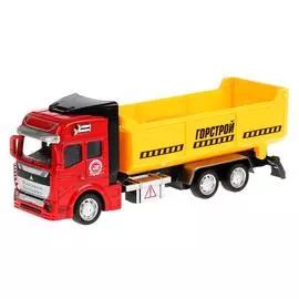 ТМ Технопарк. Машина металл. "САМОСВАЛ", длина 19см, инерц, подв. элем. в русс. кор.