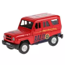 ТМ Технопарк. Машина металл "UAZ HUNTER СПОРТ" 12см, открыв. двери, инерц. в кор.